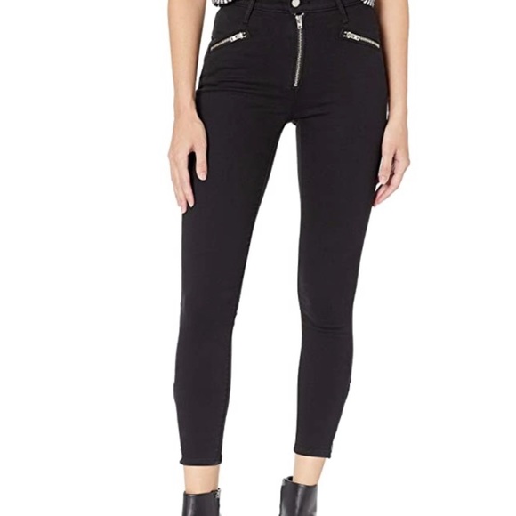 Levi’s mike high super skinny moto zip jeans - Picture 2 of 6